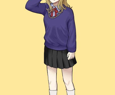 TRPG用オリジナルキャラの立ち絵を描きます イメージ1