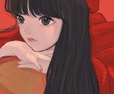 誠心誠意想いを込めて、お好みのイラスト作成します アイコン、サムネイル、MVイラスト、キャラクターデザインなど イメージ1