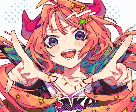 超カラフル★POPで可愛いアイコン描きます 鮮やかで目を引くイラストを描きます イメージ2