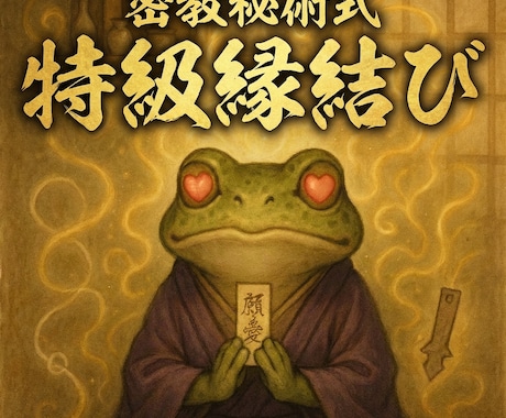 仏の力で縁を結びます 7日間の波動調整で愛を引き寄せます。 イメージ1