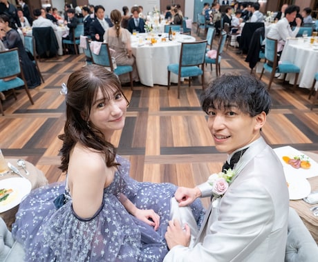 結婚式当日・前撮りフォト・ムービー撮影します SNS映え◎プロ機材＆撮影は楽しく＆自分達らしく特別な写真を イメージ1