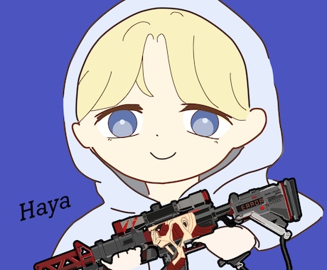 荒野アイコン描きます 荒野行動のアイコンをお描きしております。 イメージ2