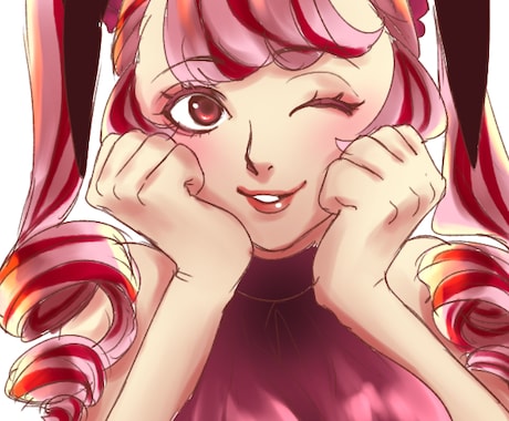 SNSアイコンイラスト作成します SNSアイコン用イラストの作成します イメージ1