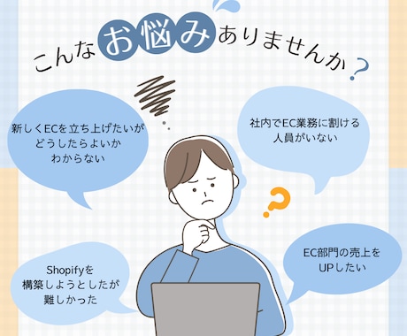 面倒な部分を丸投げ｜EC運営を代行いたします ハイレベルなスタッフがEC業務をサポートいたします イメージ2