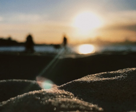 夕焼けビーチ写真を販売しています Sunset beach × Australia イメージ1