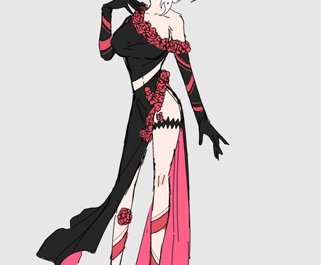 イラスト作成！あなたの理想のデザインを作成します Vライバーや活動者の方向け！ヒアリング多めで受け付けます！ イメージ2