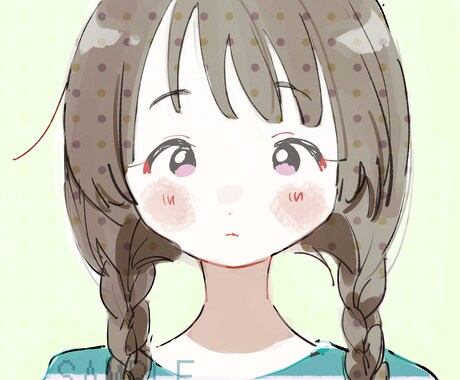 アイコン描きます ゆるふわかわいい系アイコン描きます イメージ2