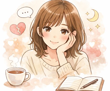 離れられない恋など…誰にも言えない気持ち聞きます 苦しいのに離れられない。そんな恋の話…吐き出してください。 イメージ1