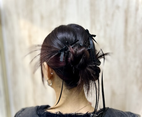 イベント・ライブ用・推し活　ヘアセットします 美容師としての経験もあり現在ヘアメイクで生計を立てています。 イメージ1