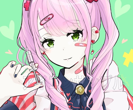 SNSアイコン用/配信用キャラクター等描きます あなたのご活動に寄り添う可愛い/かっこいいをお届けします イメージ2