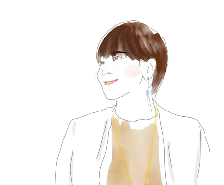 柔らかく雰囲気を伝える似顔絵を描きます イメージ1