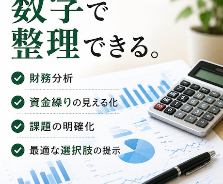 経営の意思決定を数字で可視化します 借入・採用・設備投資・法人化etcを税理士がサポート イメージ2