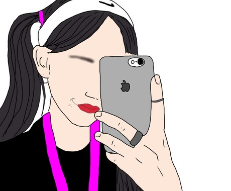 どんな写真もオシャレに描きます 小さい子から大人にかけて。インスタなどのアイコンにオススメ イメージ2