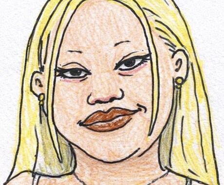 日本一ど下手な似顔絵を描きます はっきり言ってめっちゃ下手です。それを楽しんでいただける方。 イメージ1