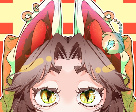色鮮やかなアイコン、イラスト描きます