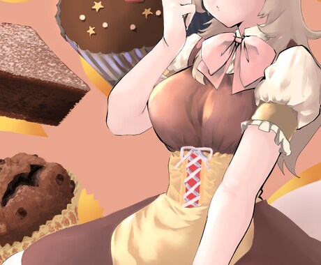 アニメっぽいイラスト描きます イメージ1