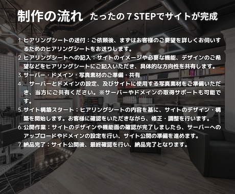 美容室のホームページを格安で制作します 弊社オリジナルテンプレートで迅速に安価で制作 イメージ2