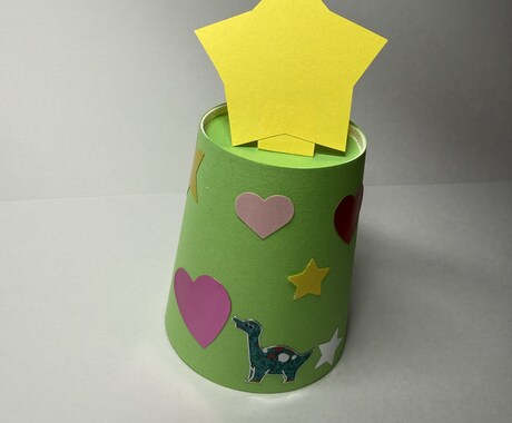 クリスマスツリーの製作キット作成します 保育士さん必見！飾ると可愛い！ イメージ2