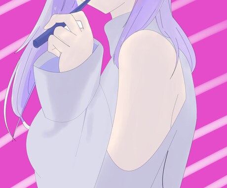 可愛い女の子を作成できるます 色々な可愛いポーズをかけます。 イメージ1