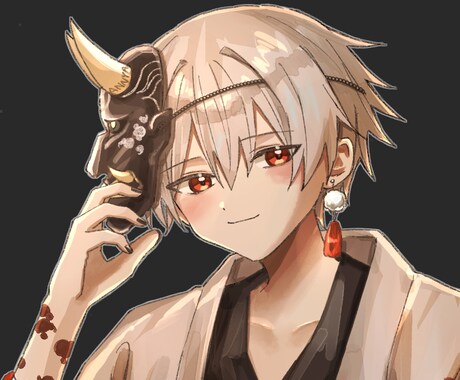 かっこかわいいアイコンイラストを制作いたします 初めての出品でお安くなってます！ イメージ1