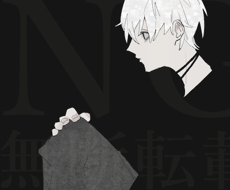 創作キャラをメインとした暗めのイラストを描きます オリジナルキャラ男女描き分け可 イメージ2