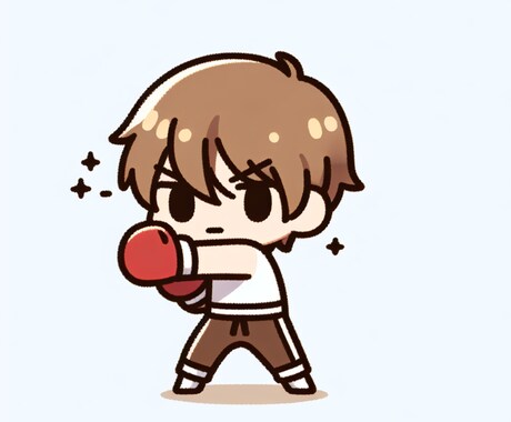 SNSのアイコンを作成します ちびキャラのイメージで作るアイコン イメージ2