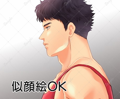 かっこいい似顔絵イラスト、アイコン描きます 安価でイラストを作成