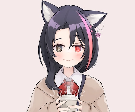 人物イラスト制作いたします アイコン、サムネイル、キャラクターイラストなど イメージ1