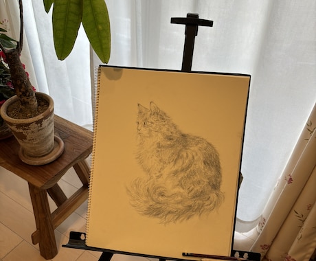 鉛筆画をご提供します 「生きている絵」をテーマに作品と向き合っております。 イメージ2
