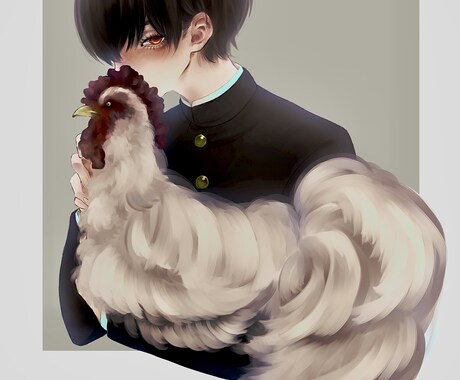 綺麗な絵柄でアイコンを描きます 厚塗り、モノクロ、ご依頼に合わせてお描きします。 イメージ2