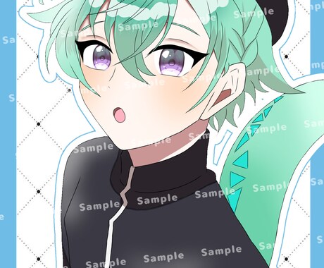 パキッとしたイラストをお届けします オリジナルキャラクター､二次創作なんでも描きます！ イメージ2