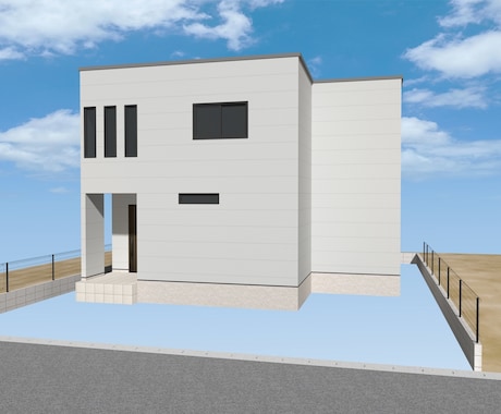 RIKCADで建物と敷地を作成します CADオペ歴10年！敷地と建物の作成をいたします イメージ1