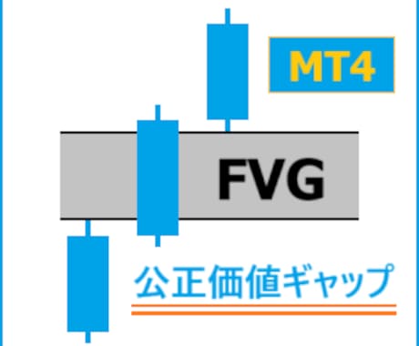 MT4指標－公正価値ギャップ(FVG)を販売します 機関投資家の足跡が分かれば、トレードもシンプルになります‼ イメージ1