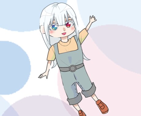 ミニキャラでキャラ作成します ミニキャラのイラストが欲しい！という方に イメージ2