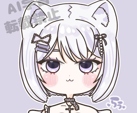 あなただけのSNSアイコン描きます VTuberさん・配信者さん・SNS活動者さん歓迎✨ イメージ2