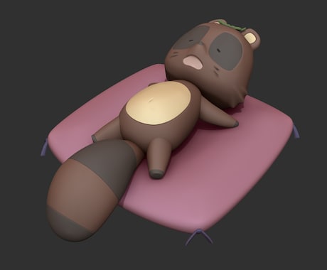 ゆるきゃらの３Dモデリングをします あなたのゆるきゃらフィギュアに！ イメージ2