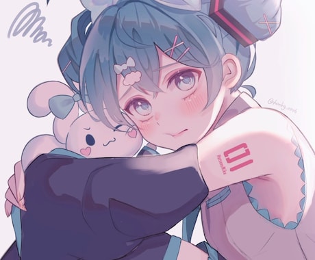 かわいい・かっこいいアイコン作成します 女の子や男の子のアイコン制作します イメージ2