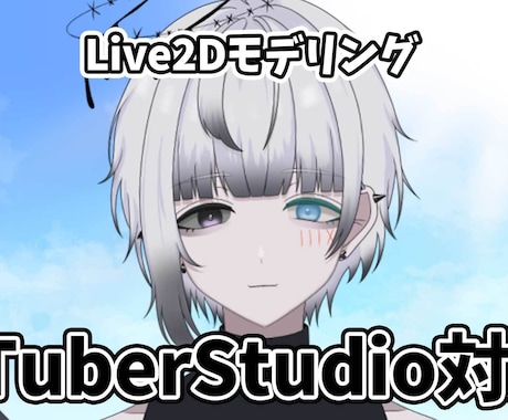 VTuber向けLive2Dモデリング承ります イメージ1
