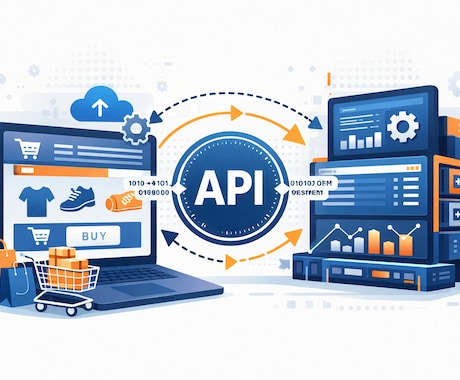 ECサイトをERP・PIMとAPI連携します 受注・在庫・商品データをECサイトへ自動同期 イメージ1