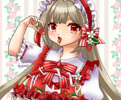 イラストお描きします 可愛い女の子や男の子お描きします イメージ2