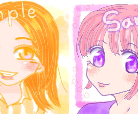 ふわふわ系ＳＮＳアイコン描きます かわいいデフォルメ【オリジナル/版権】 イメージ2