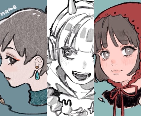 早納品！簡単オーダーでオリジナルアイコン作れます 3つのテイストから選べるオリジナルアイコン！プレゼントにも イメージ1