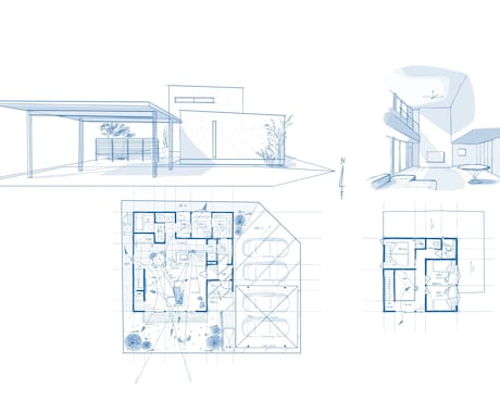 住宅プラン作成します 木造の平屋、2階建てをお考えの方へ イメージ2