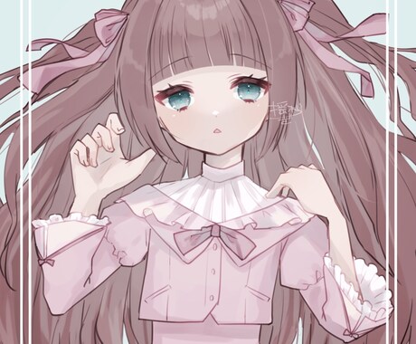 アイコン、立ち絵、VTuber！色々描きます かわいい女の子から渋いおじさんまで！あなたの好きを形にします イメージ1