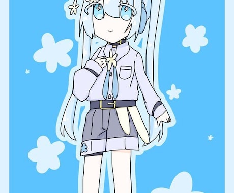 魅力をぎゅぎゅっと！SDイラスト制作致します 魅力を詰め込んだ小さなお姿を描きます イメージ1