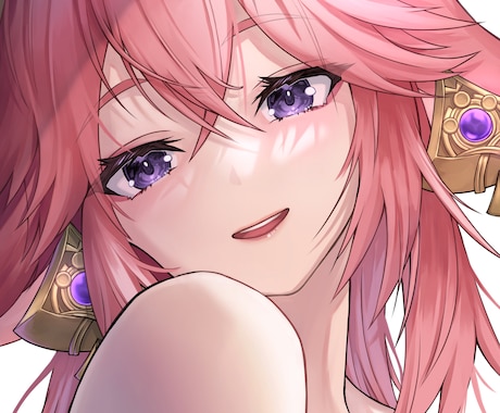 MVやゲーム、壁紙やサムネ等色々な場所で使えます 色んな場面に使える☆バストアップイラスト☆はいかがですか？ イメージ2