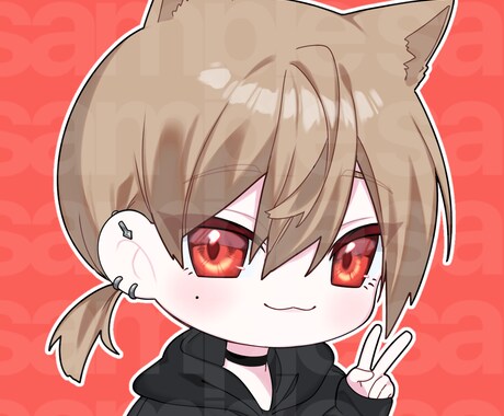お急ぎ納品可能！かわいいデフォルメイラスト描きます お急ぎ即日〜翌日納品可！グッズやアイコンにも！ イメージ2
