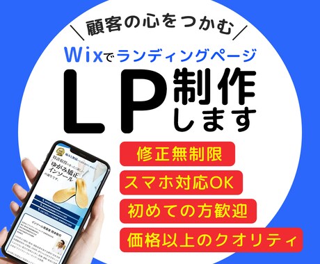 目的達成を狙う！！商品・サービスをアピールします 効果的なLP制作を通してあなたの事業発展をお手伝いします！ イメージ1