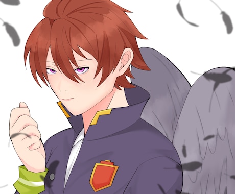 オリジナルキャラをバストアップで丁寧に描きます イメージ1