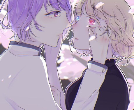 アイコン、イラスト描きます 透明感のあるイラスト描きます！ イメージ2